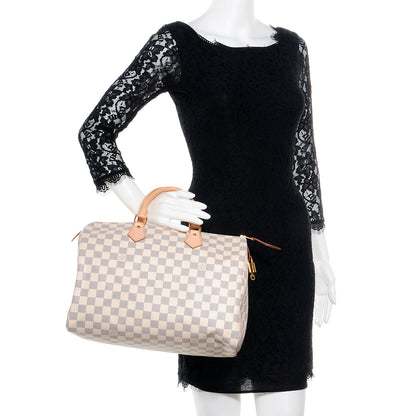 Louis Vuitton Damier Azur Speedy 35 2 of 7