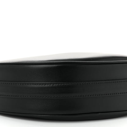 Prada Soft Calfskin Arque Shoulder Bag Black 9 of 10