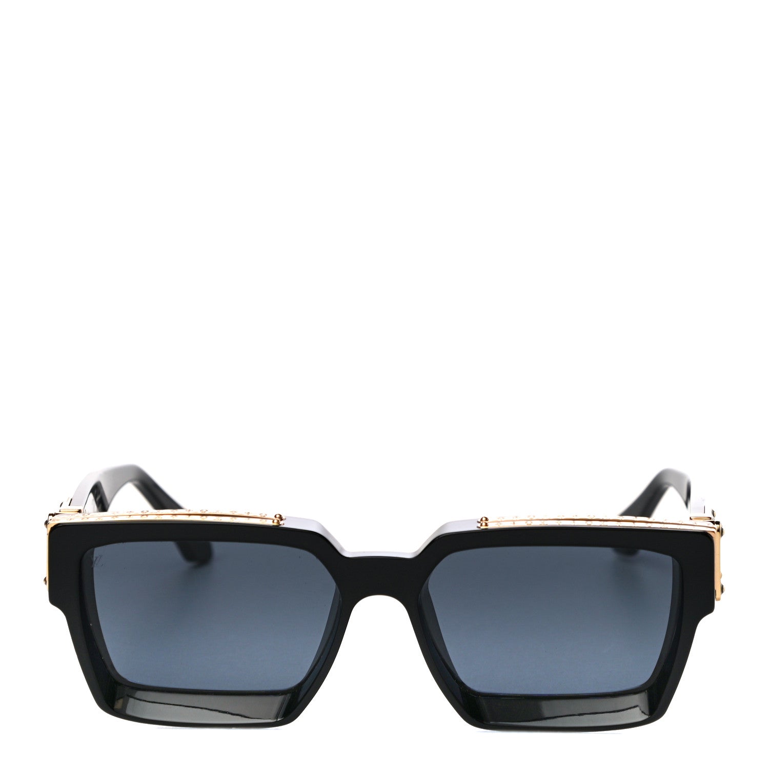 Louis Vuitton Acetate 1.1 Millionaires Sunglasses Z1165E Black 4 of 8