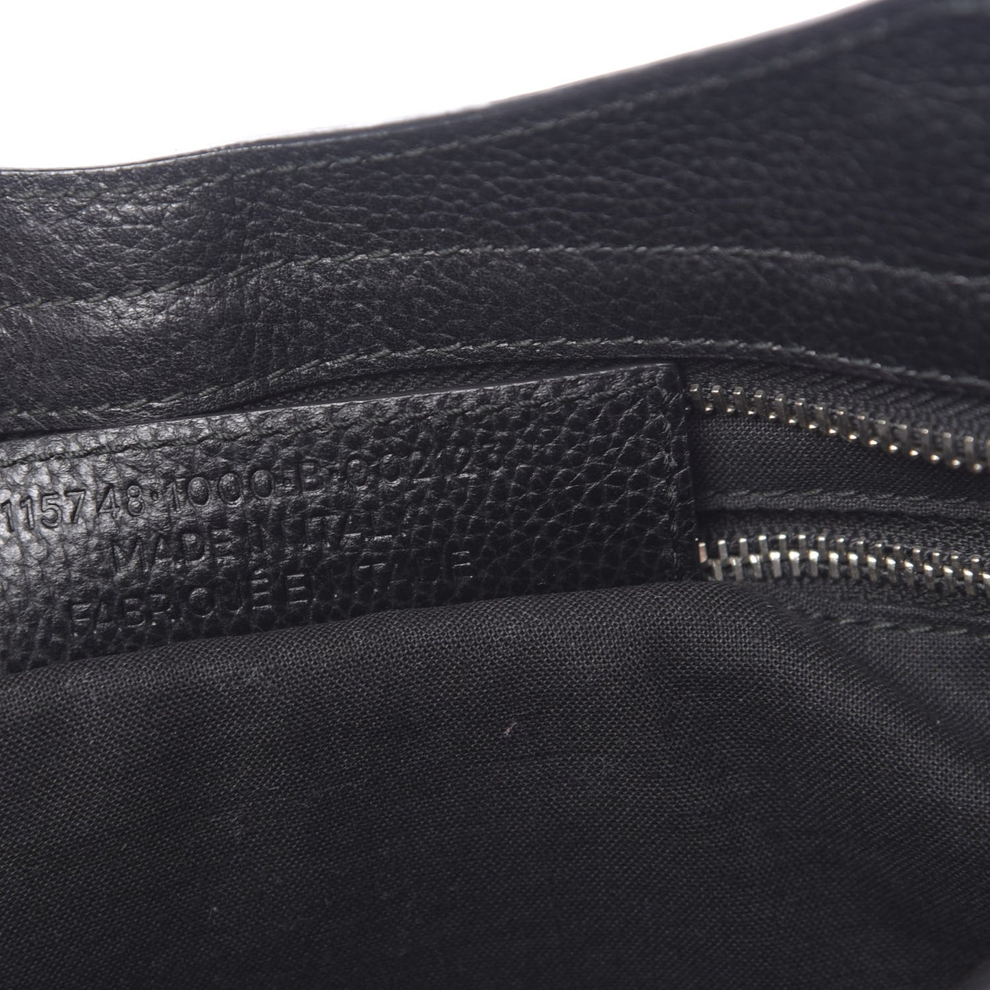 Vibrato Calfskin Classic Silver Hardware City Black