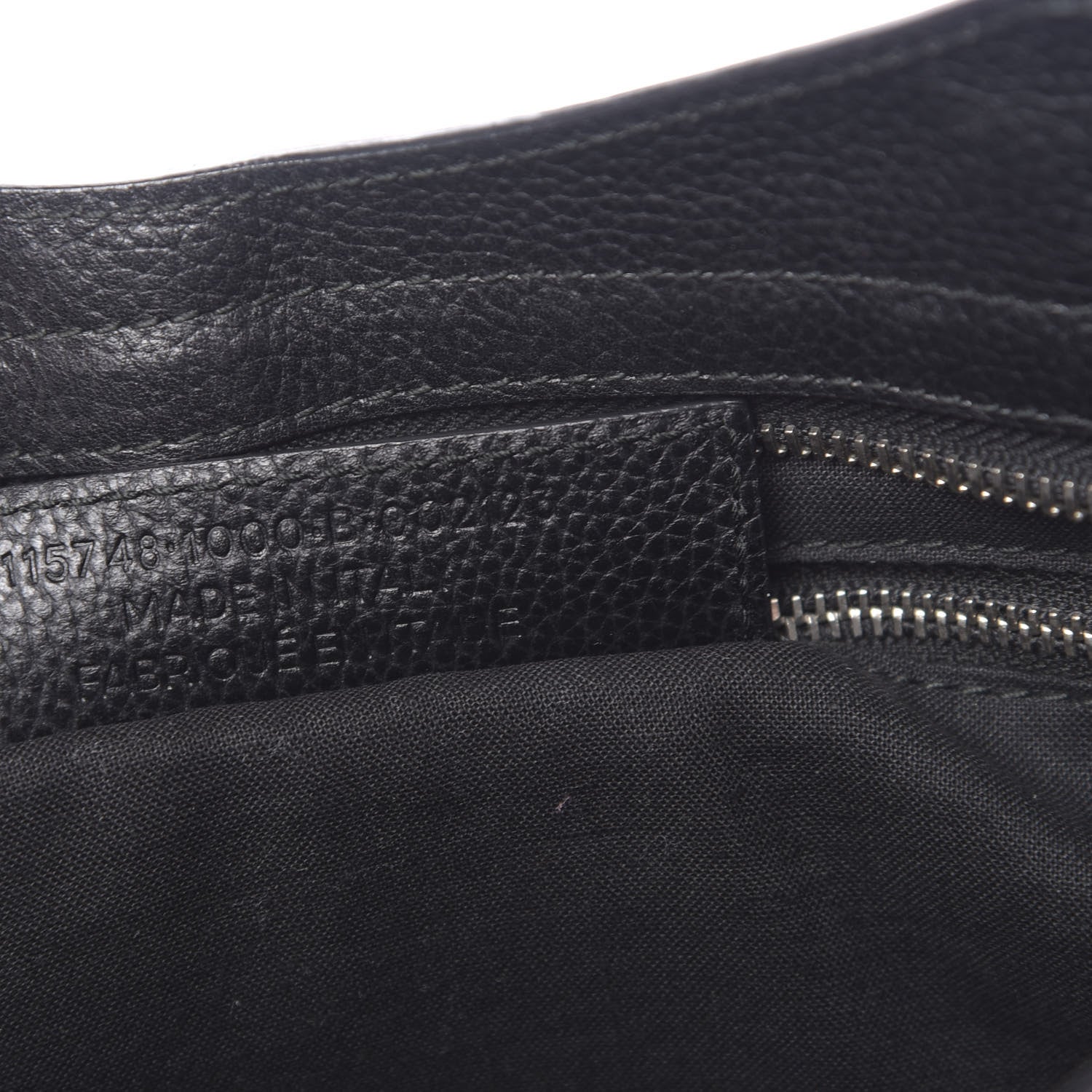Balenciaga Vibrato Calfskin Classic Silver Hardware City Black 7 of 10