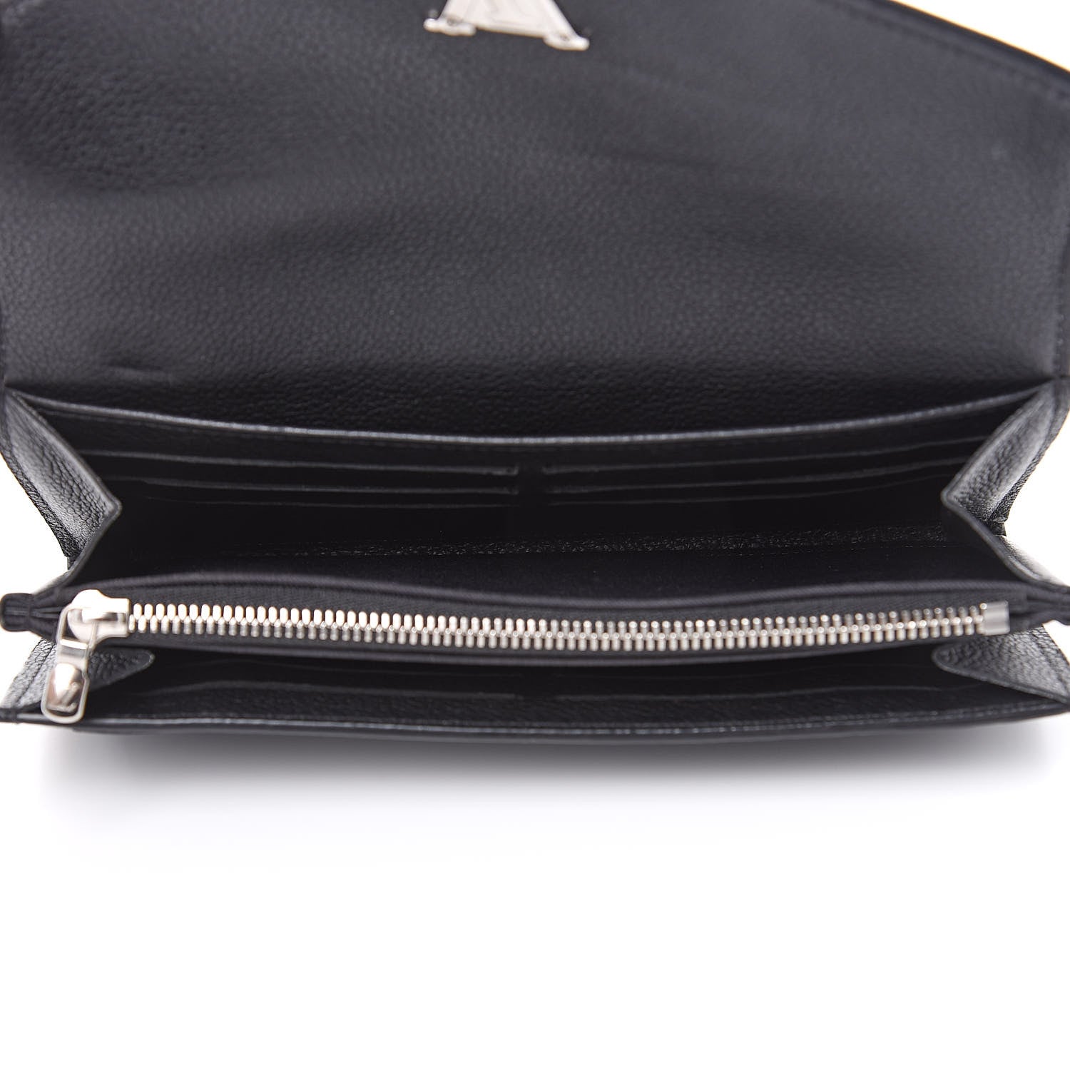 Louis Vuitton Soft Calfskin My Lockme Wallet Black 5 of 11