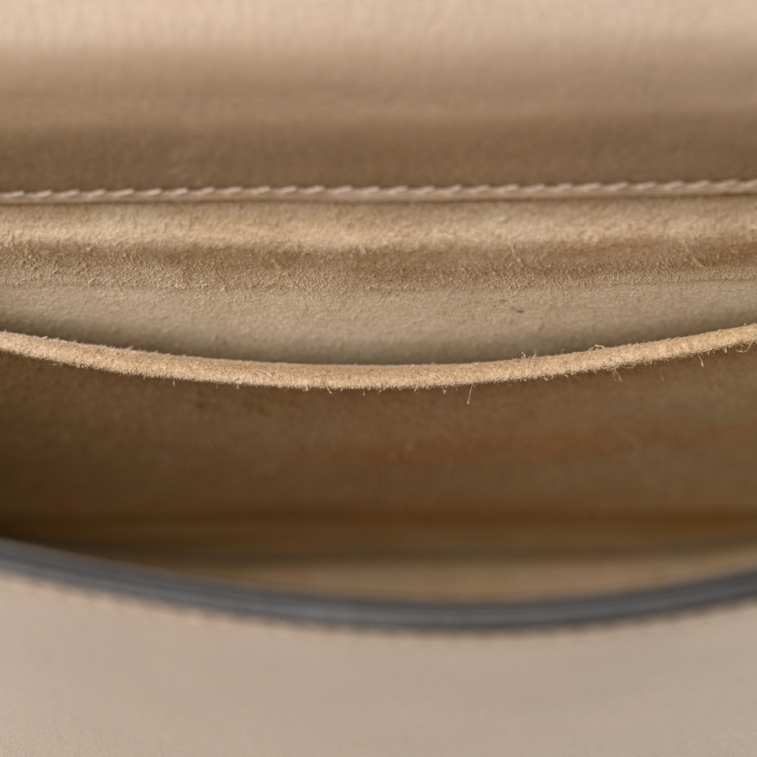 Chloe Calfskin Suede Medium Nile Bracelet Bag Motty Grey 13 of 14