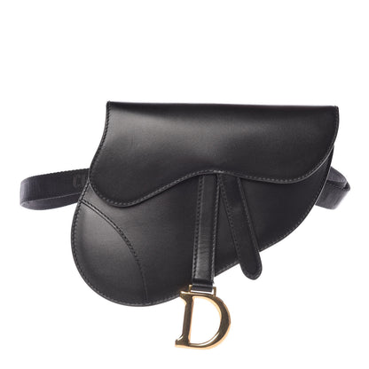 Christian Dior Calfskin Saddle Belt Bag Black 1 of 7