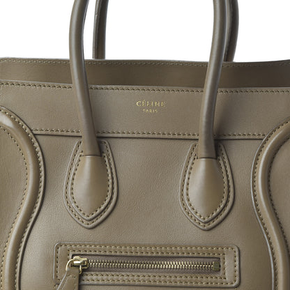 Celine Smooth Calfskin Micro Luggage Khaki 11 of 11