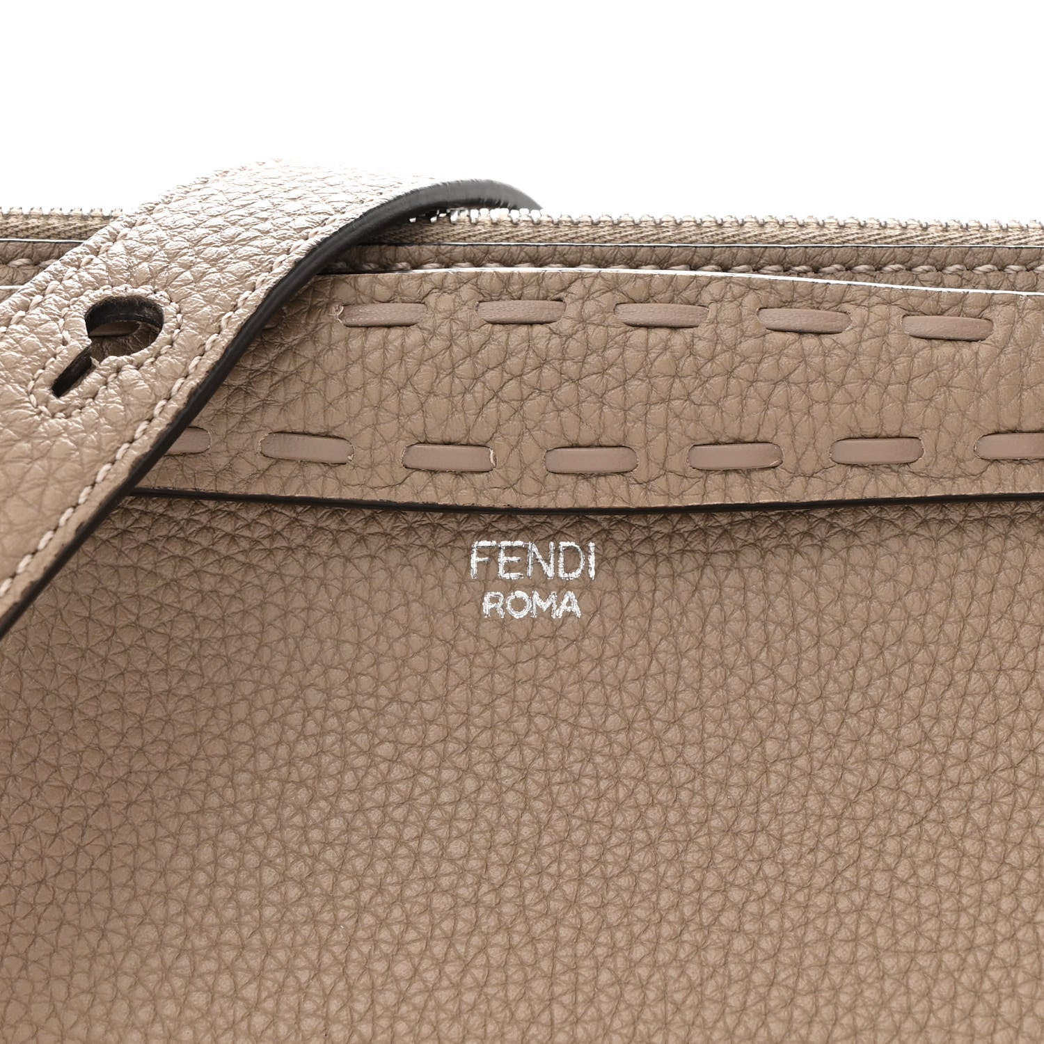 Fendi Cuoio Romano Sellerissima Medium By The Way Boston Bag Corda 9 of 11
