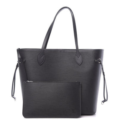 Louis Vuitton Epi Neverfull MM Black 1 of 9