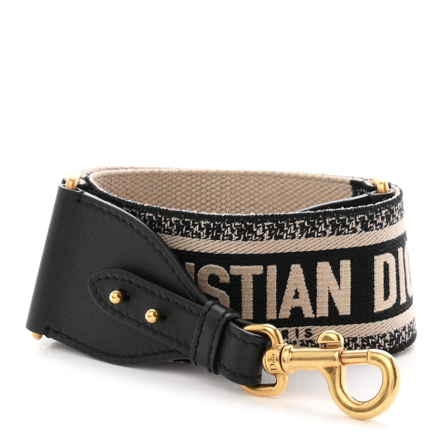 Canvas Embroidered Adjustable Shoulder Strap Blue