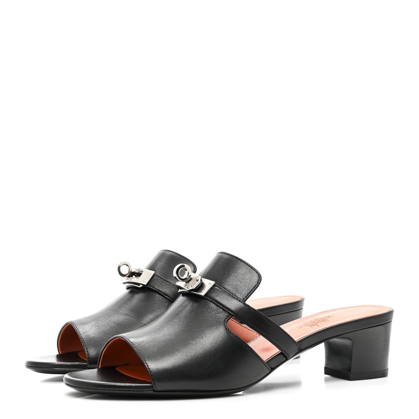 Goatskin Candy Sandals 37.5 Black