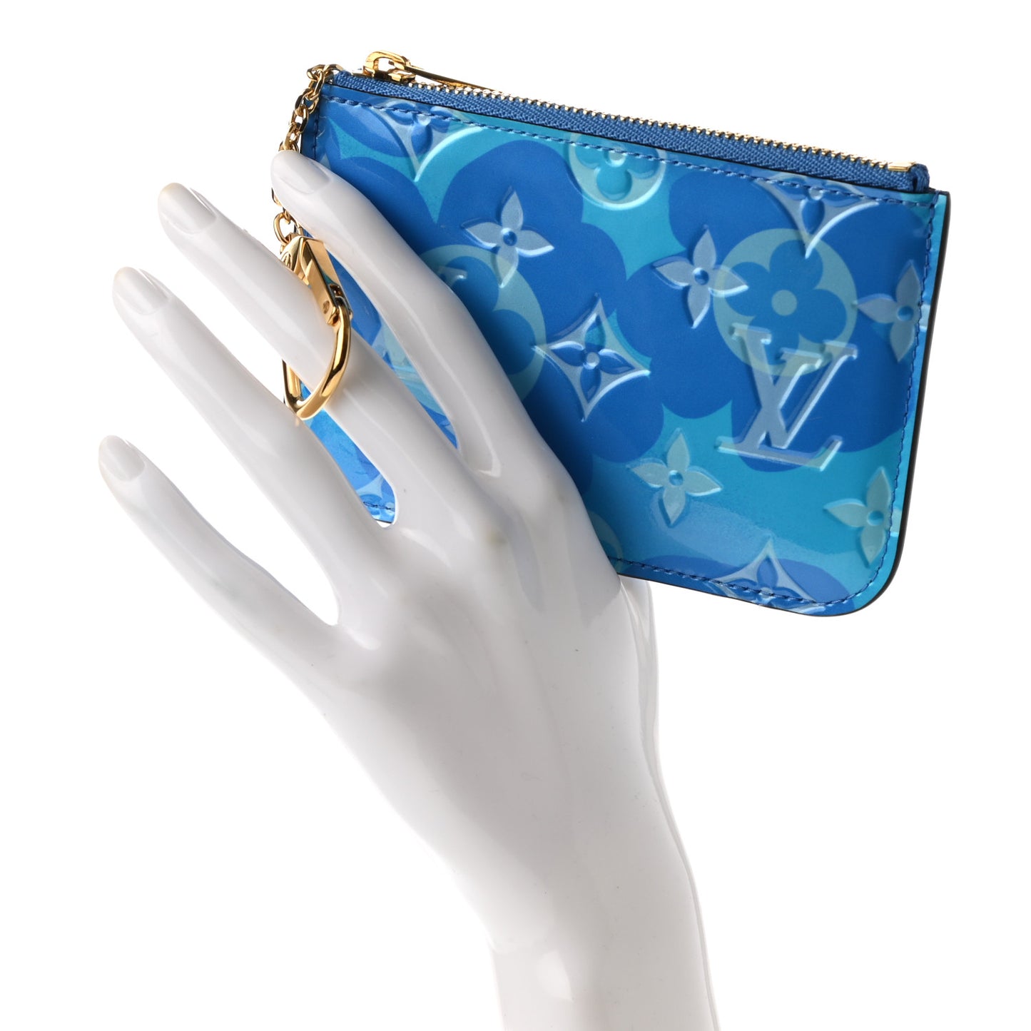 Vernis Valentine Key Pouch Light Blue