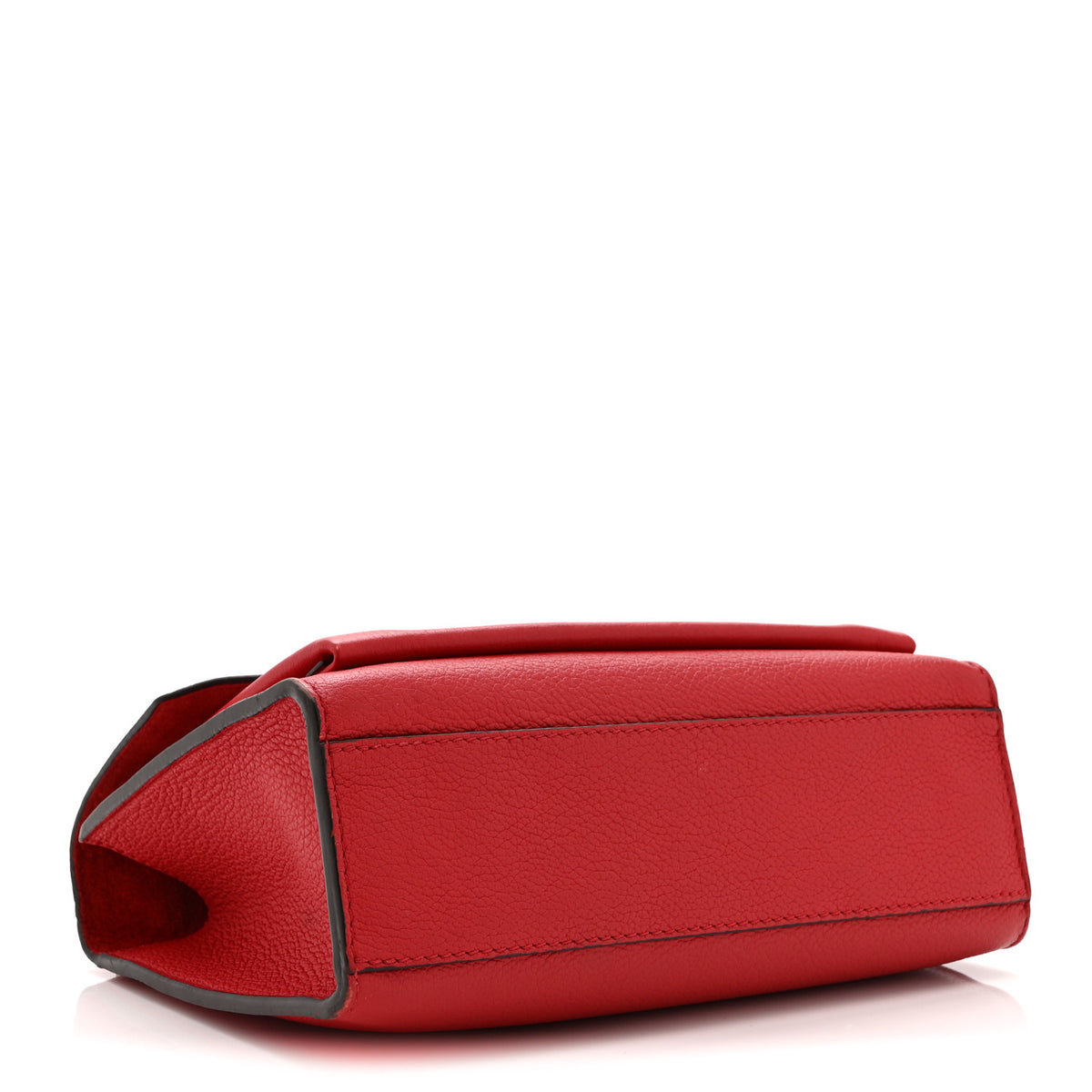 Louis Vuitton Soft Calfskin Mylockme Chain Bag BB Rubis 4 of 9