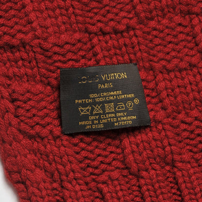 Louis Vuitton Cashmere Damier Helsinki Scarf 5 of 5