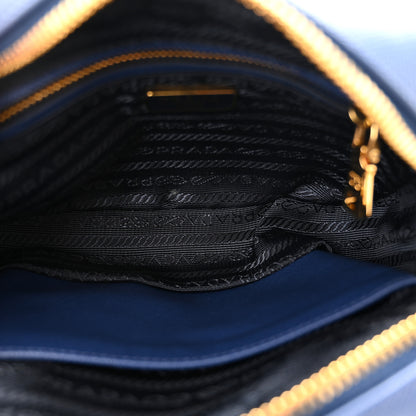 Prada Saffiano Camera Crossbody Bag Bleuette 5 of 11