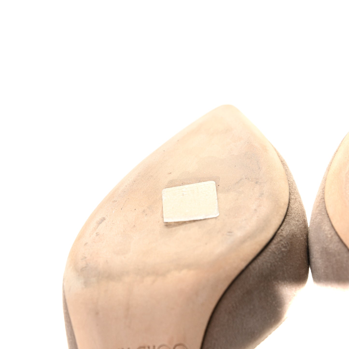 Suede Davos 85 Pumps 38.5 Taupe