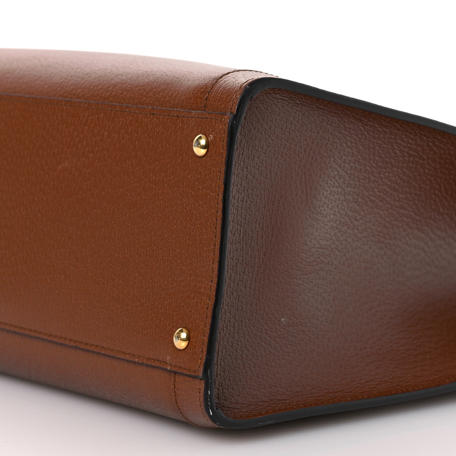 Gucci Textured Dollar Calfskin Medium Diana Tote Bag Cuir Black 14 of 19