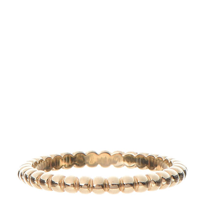 Van Cleef & Arpels 18K Yellow Gold Small Perlee Ring 49 5 1 of 5