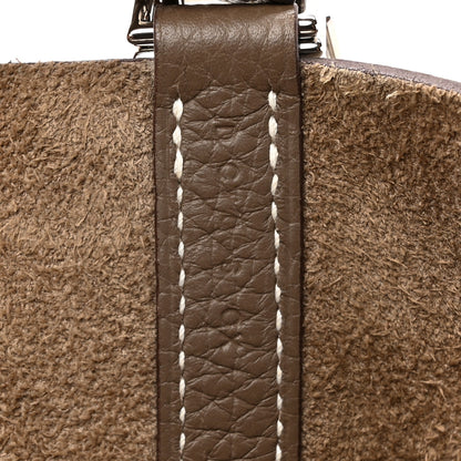 Hermes Taurillon Clemence Picotin Lock 22 MM Etoupe 7 of 13