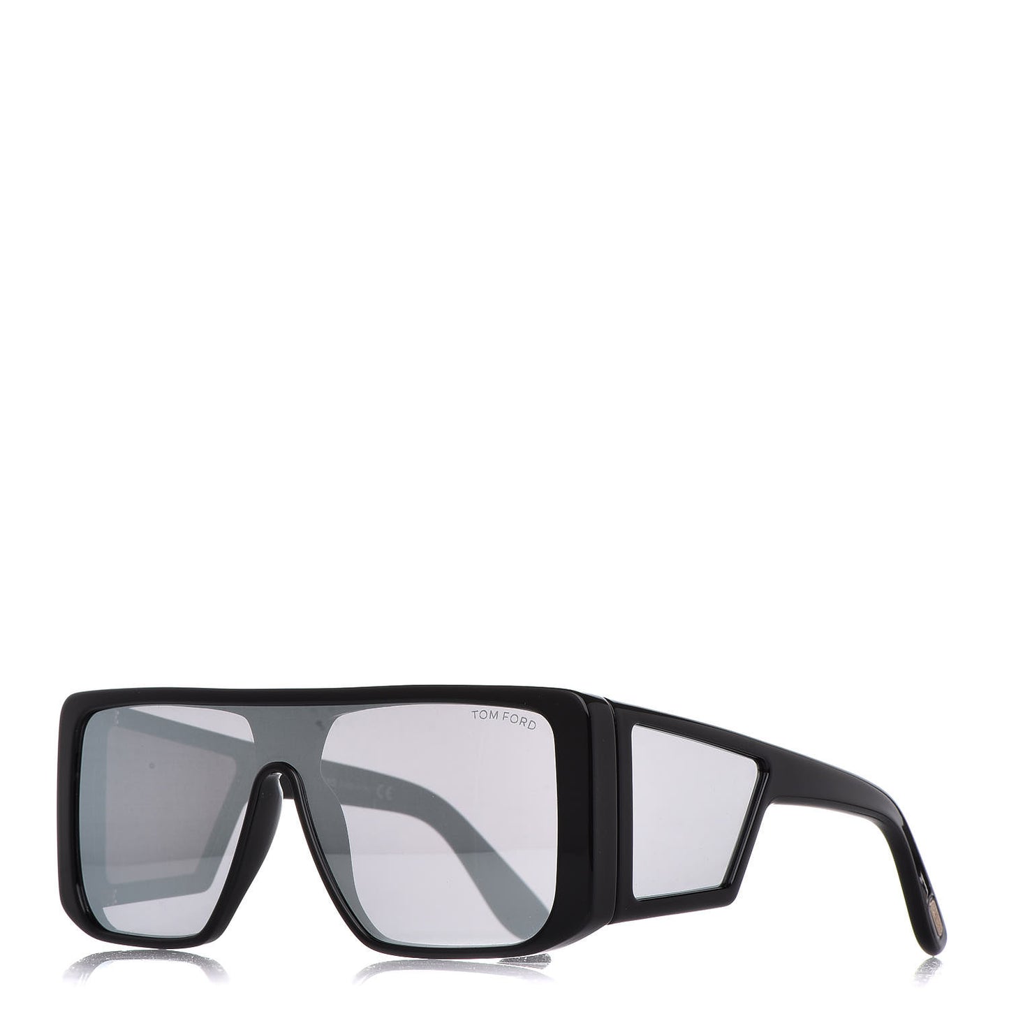 Square Atticus Sunglasses TF710 Black Smoke