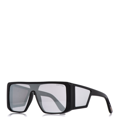 Tom Ford Square Atticus Sunglasses TF710 Black Smoke 1 of 8