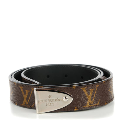 Louis Vuitton Monogram Macassar Hinge Belt 95 38 1 of 8