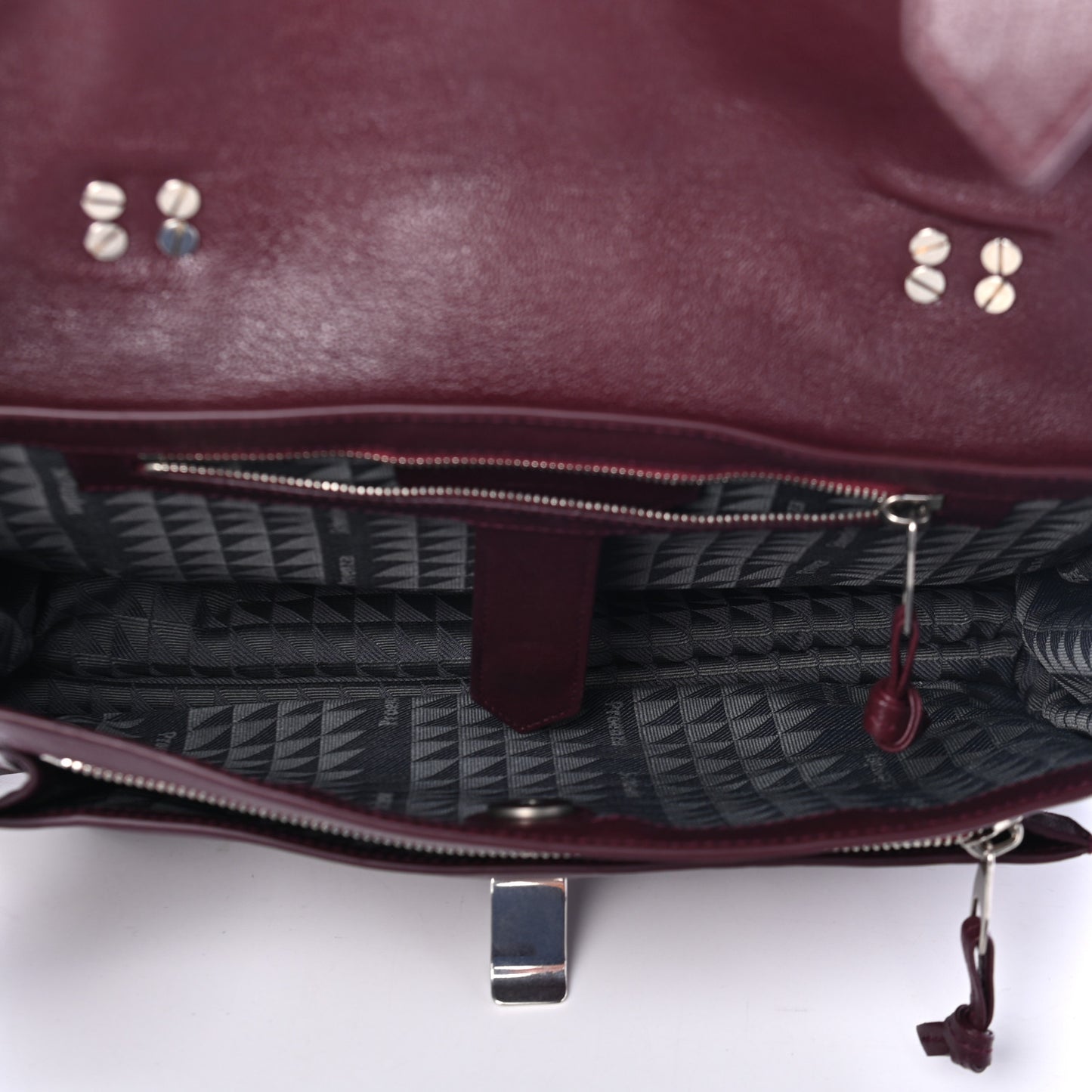 Lambskin Medium PS1 Satchel Oxblood