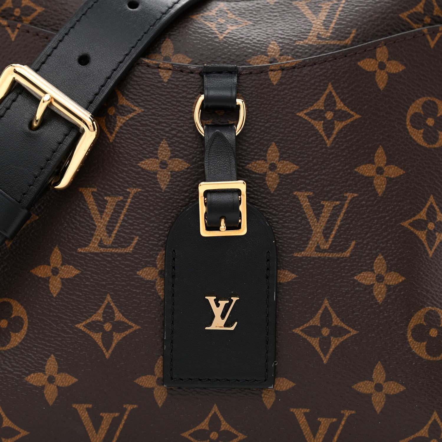Louis Vuitton Monogram Odeon PM Black 7 of 10