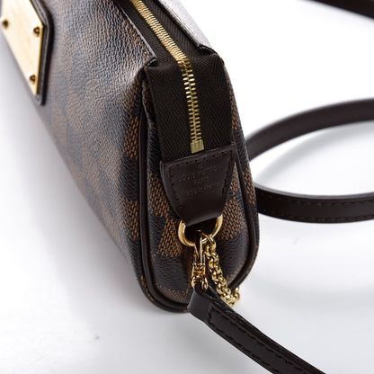 Louis Vuitton Damier Ebene Eva Clutch 7 of 9