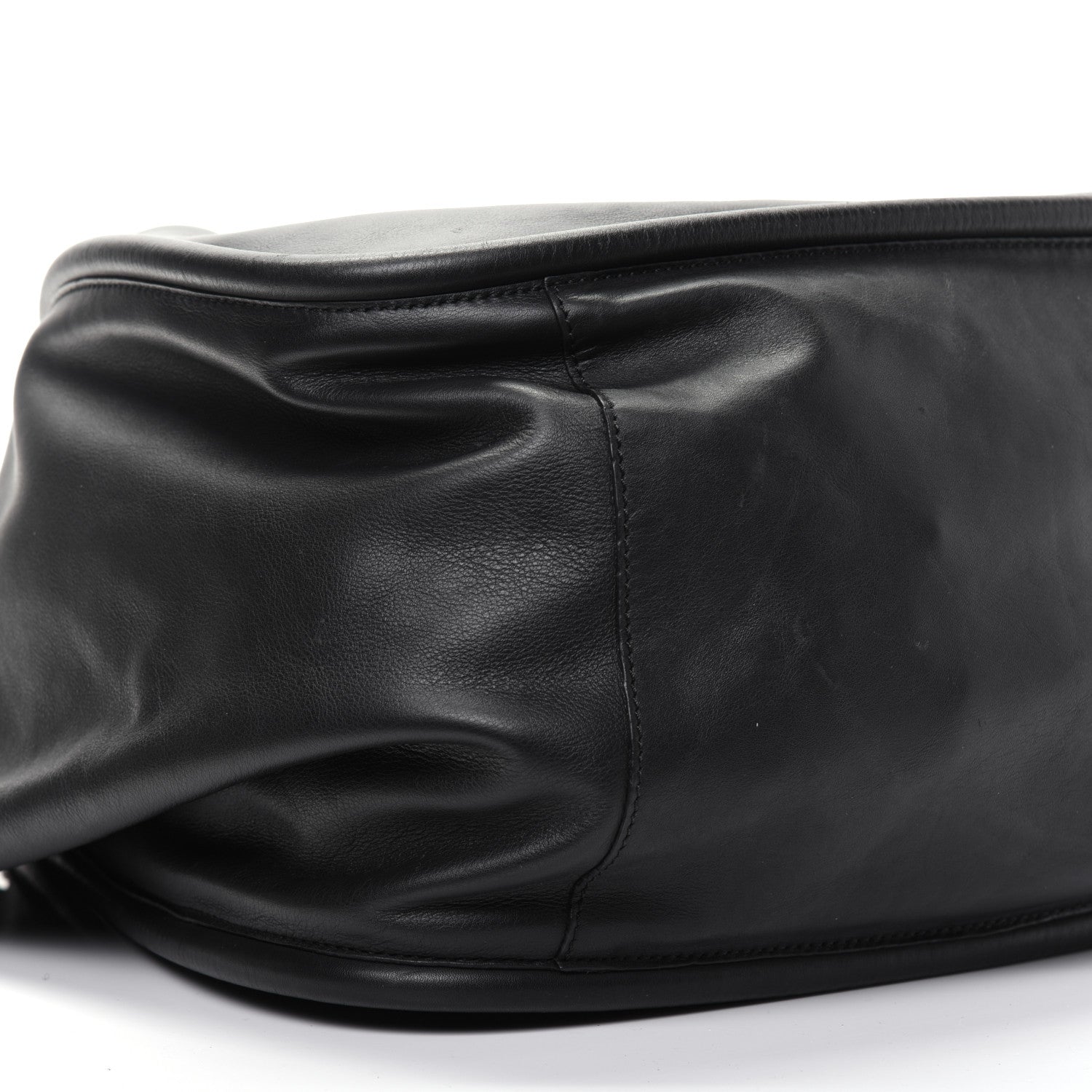 Proenza Schouler Calfskin XL Ruched Tote Black 6 of 17