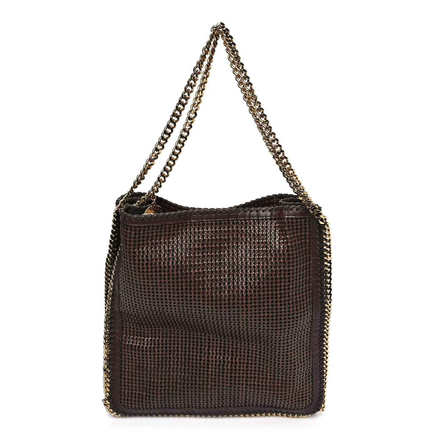 Raffia Falabella Tote Brown