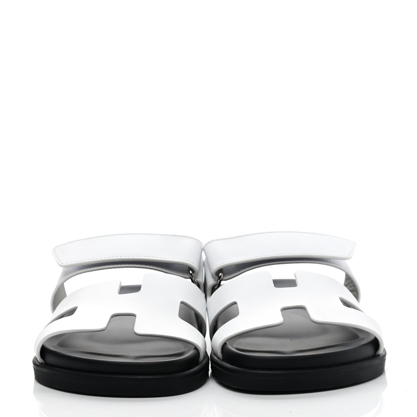 Calfskin Womens Chypre Sandals 36.5 White