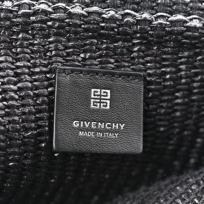 Givenchy Raffia Large G Shopping Tote Black 6 of 12