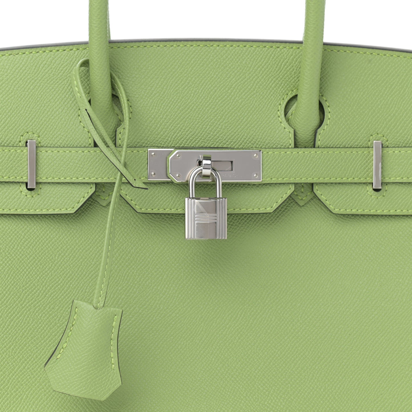 Epsom Birkin 30 Vert Criquet