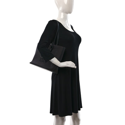 Loewe Canvas Calfskin Medium Anagram Tote Anthracite 2 of 10