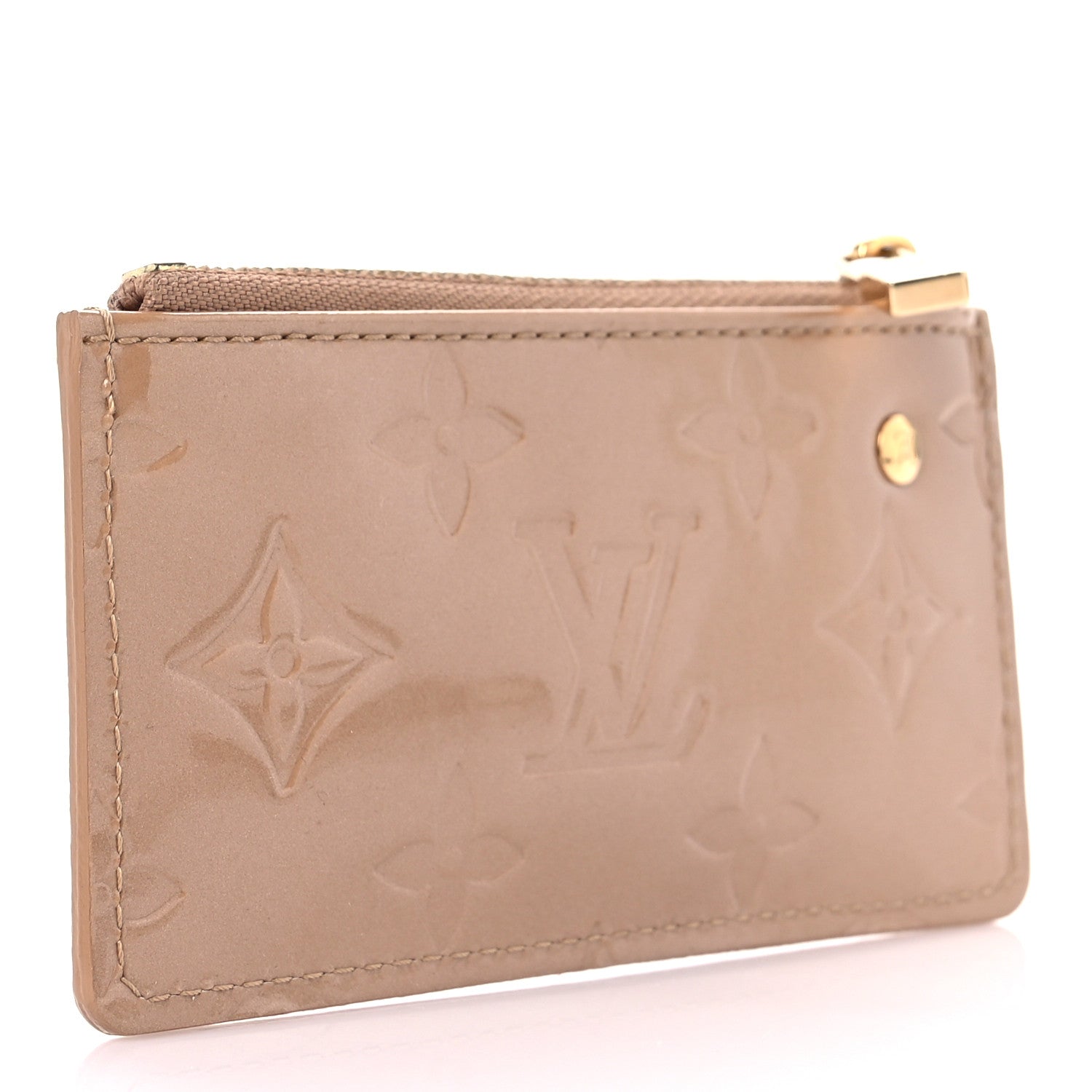 Louis Vuitton Vernis Key Pouch Noisette 3 of 11