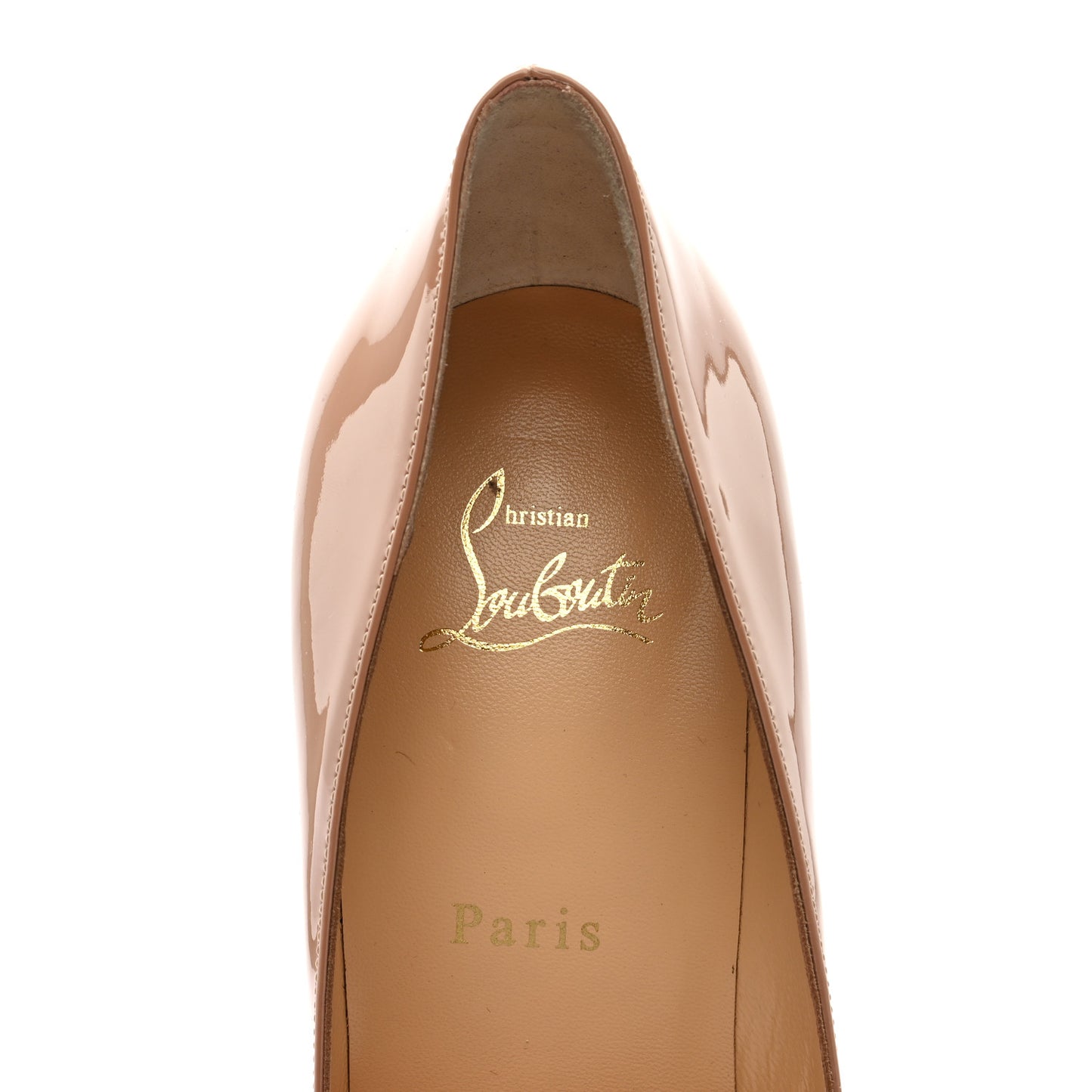Patent Pigalle Follies 100 Pumps 40.5 Nude