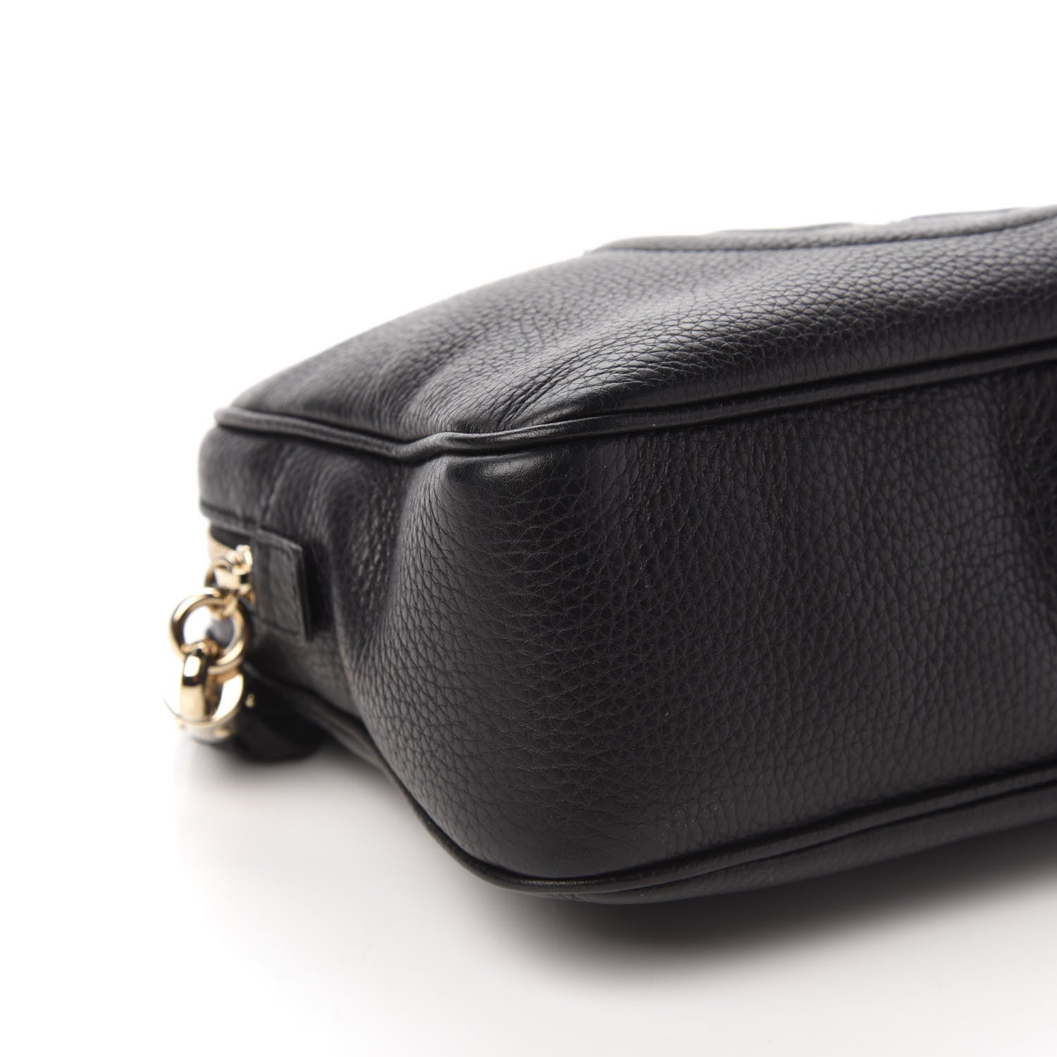 Gucci Pebbled Calfskin Small Soho Bowler Black 6 of 10