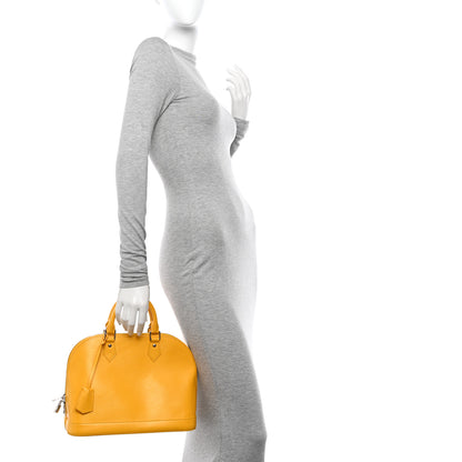 Louis Vuitton Epi Alma PM Citron 2 of 11