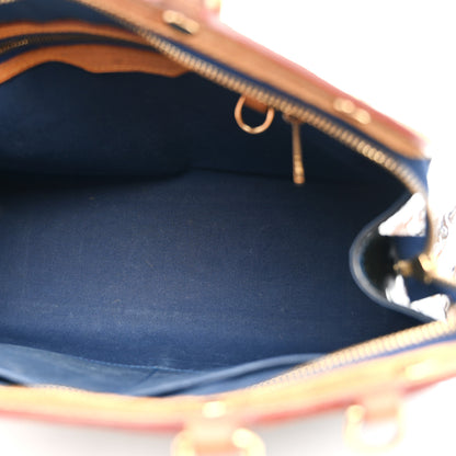 Louis Vuitton Vernis Brea MM Grand Blue 5 of 14