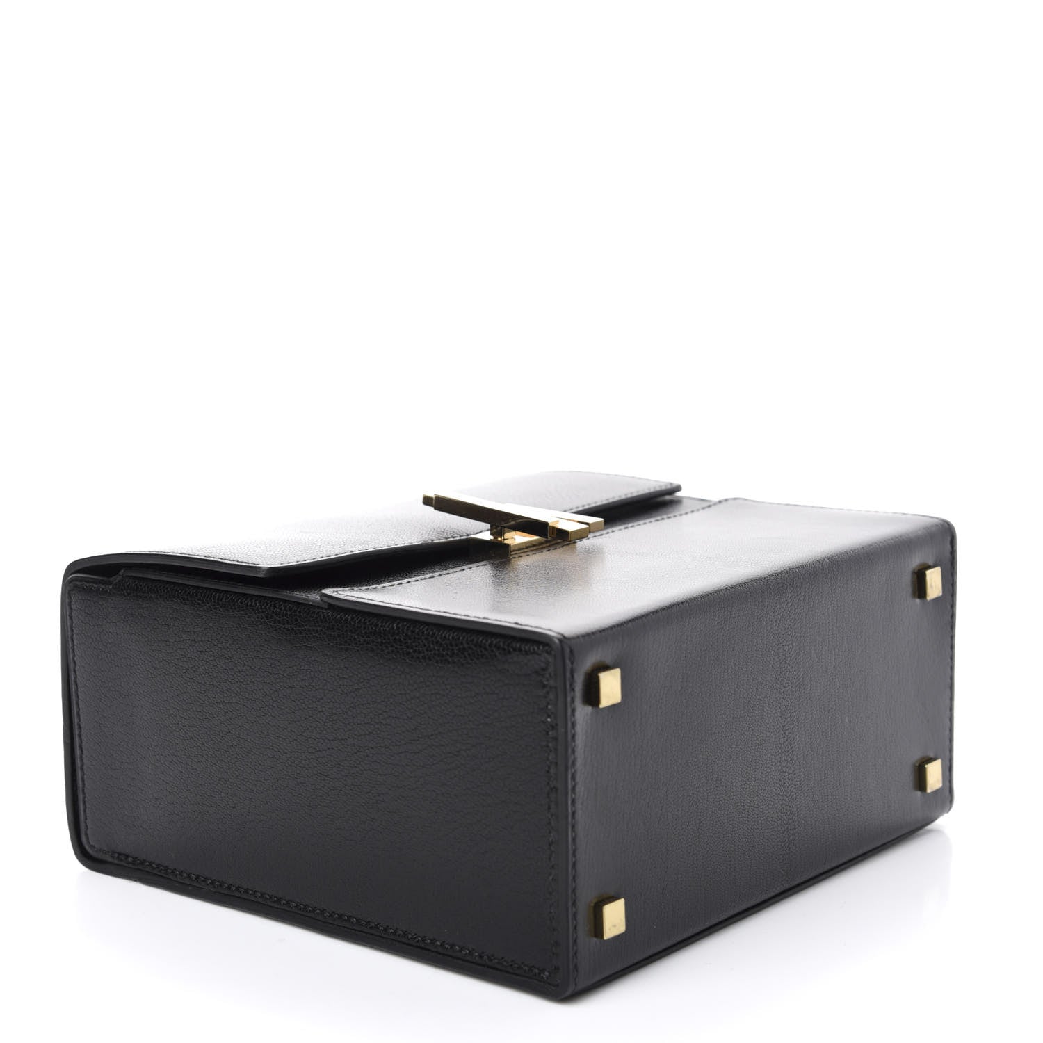 Hermes Chevre Chamkila Cinhetic Boxy Top Handle Bag Black 4 of 10
