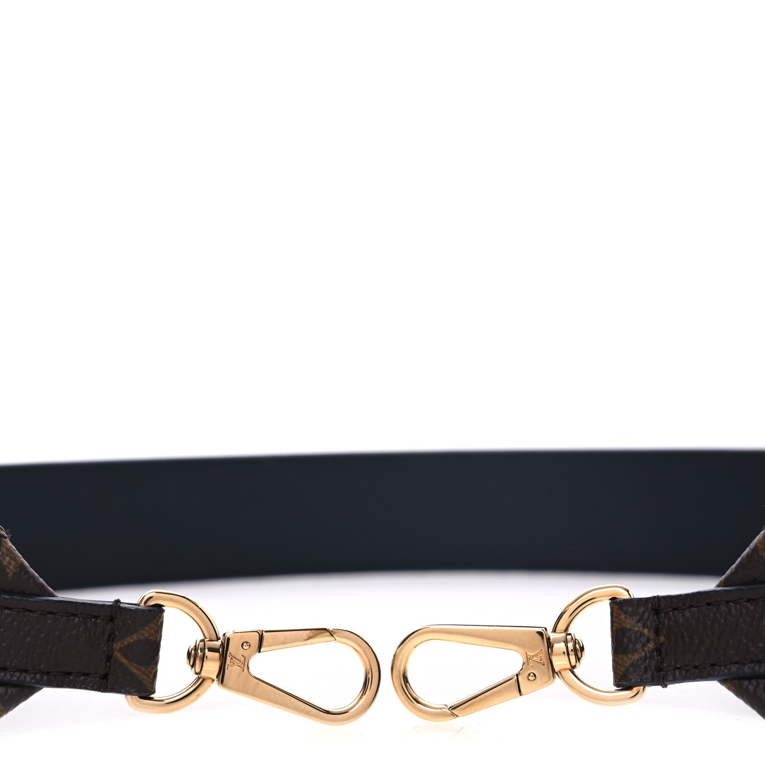 Louis Vuitton Monogram Bandouliere Shoulder Strap Black 4 of 5