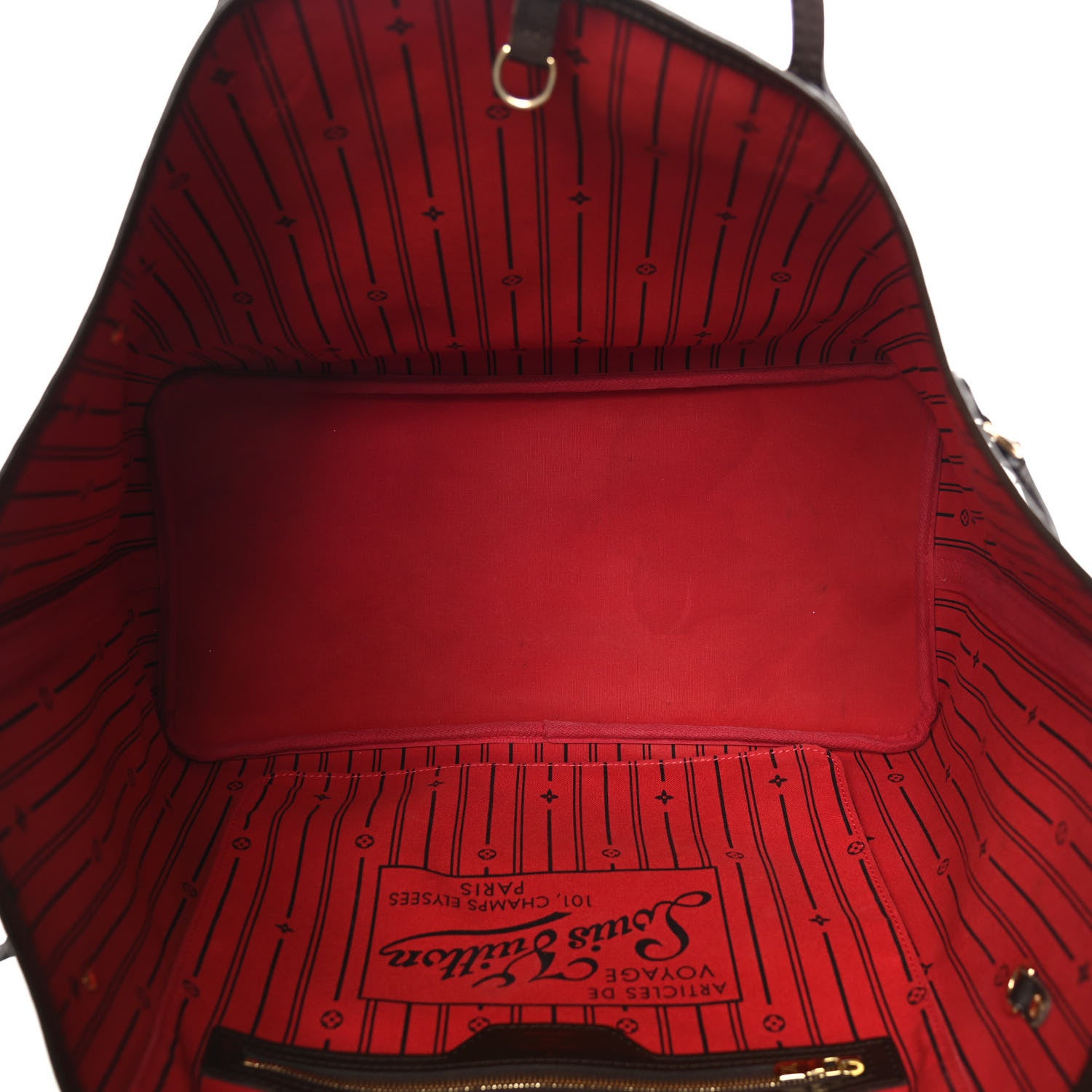 Louis Vuitton Damier Ebene Neverfull GM 4 of 15
