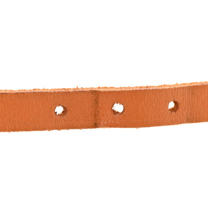 Hermes Barenia Hapi 3 MM Triple Tour Bracelet Fauve 5 of 6