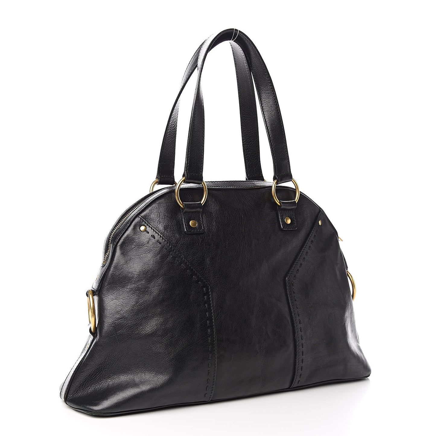 Calfskin Large Muse Black