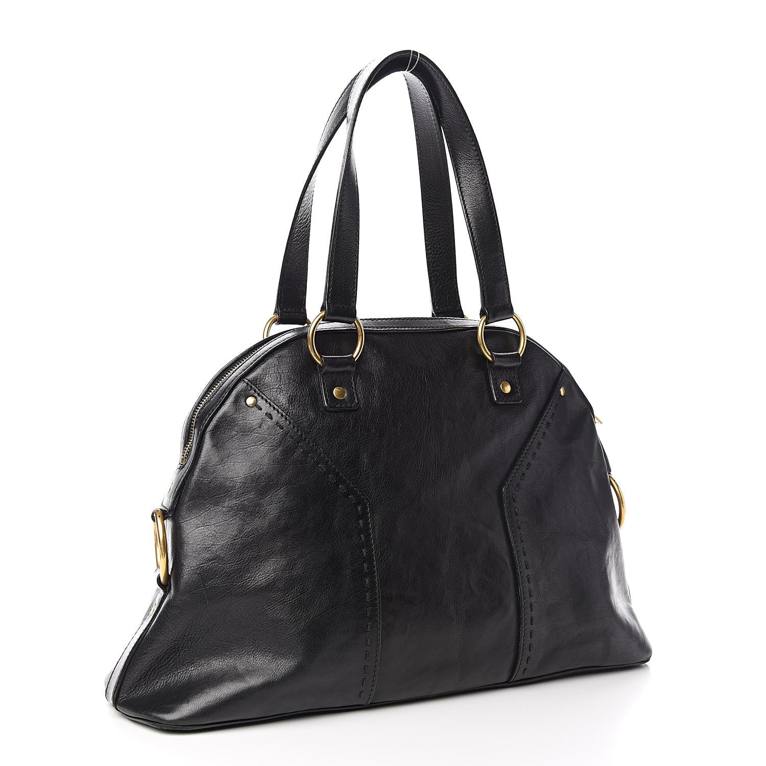 Saint Laurent Calfskin Large Muse Black 3 of 12