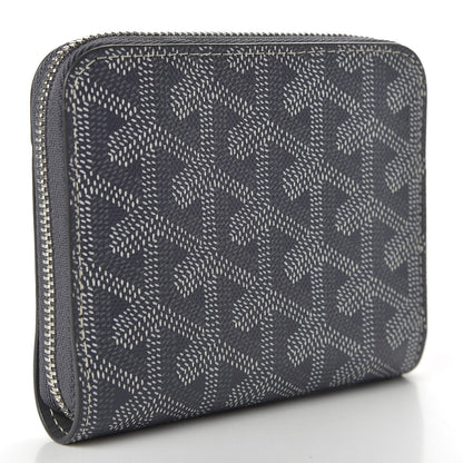 Goyard Goyardine Matignon PM Wallet Grey 3 of 7