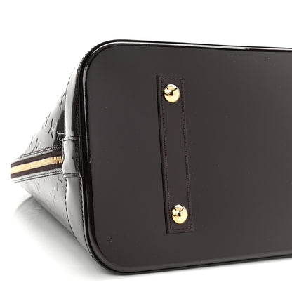 Louis Vuitton Vernis Alma GM Amarante 9 of 10
