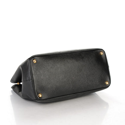 Prada Saffiano Lux Large Tote Nero Black 4 of 9
