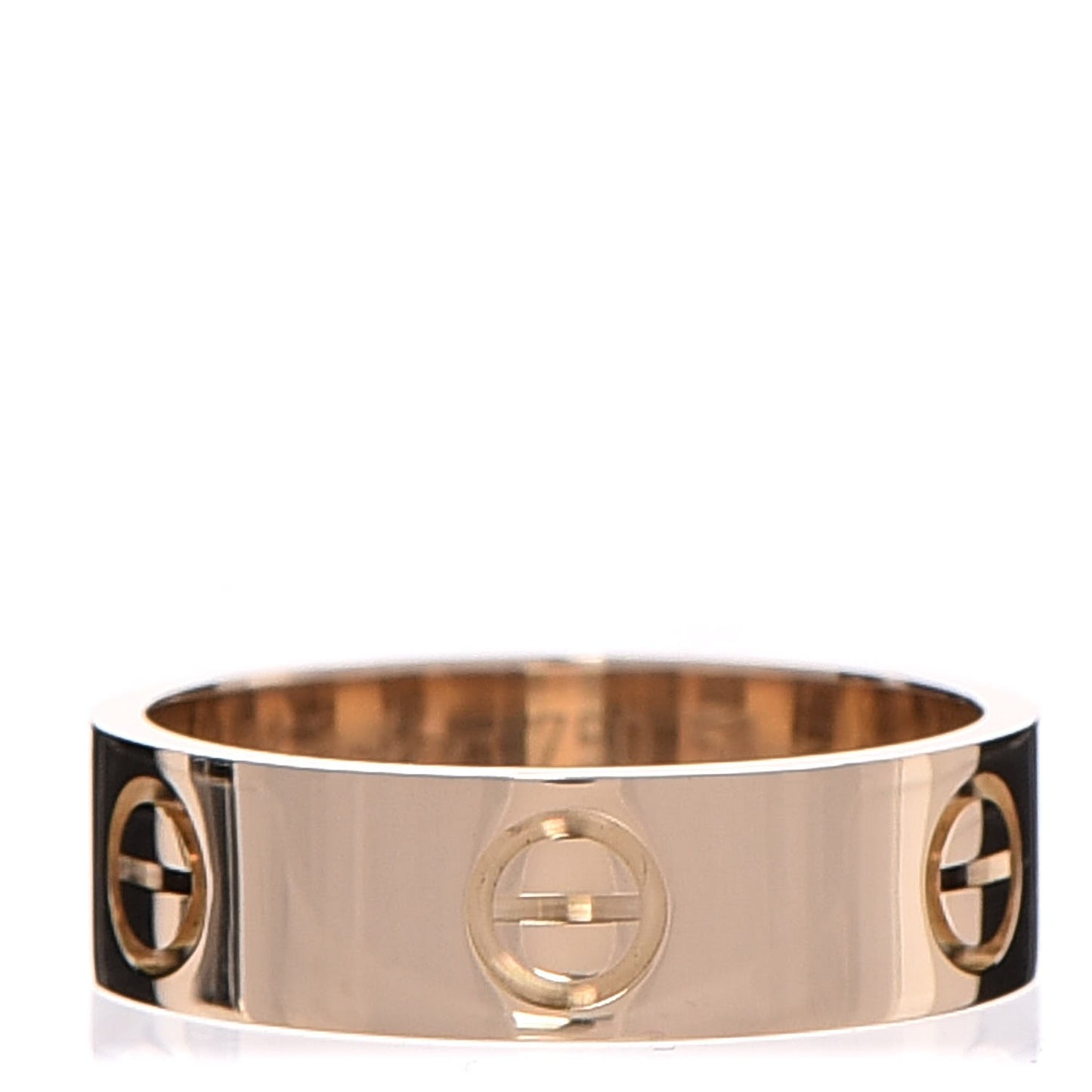18K Yellow Gold 5.5mm LOVE Ring 53 6.25