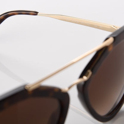 Prada Cinema Sunglasses SPR 12Q Tortoise Gold 5 of 7