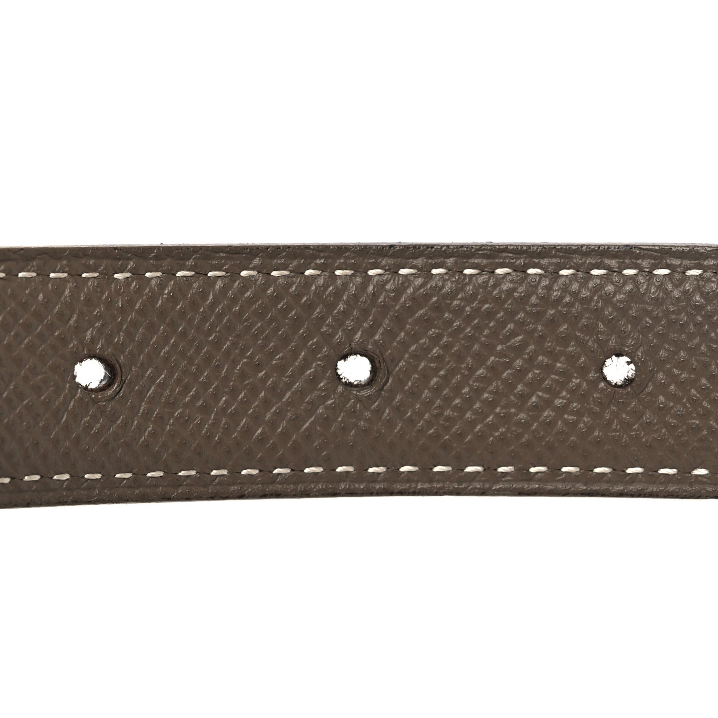 Swift Epsom 24mm Mini Constance H 85 34 Belt Black Etoupe